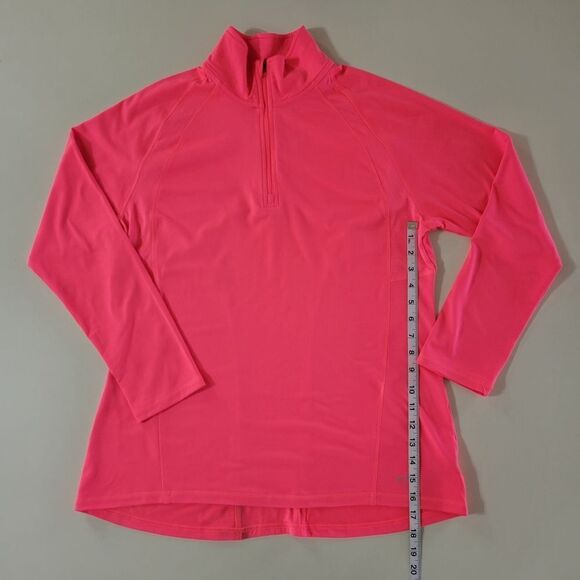 Champion Women's C9™ Quarter Zip Neon Orange Pullover Jacket - Picture 5 of 14